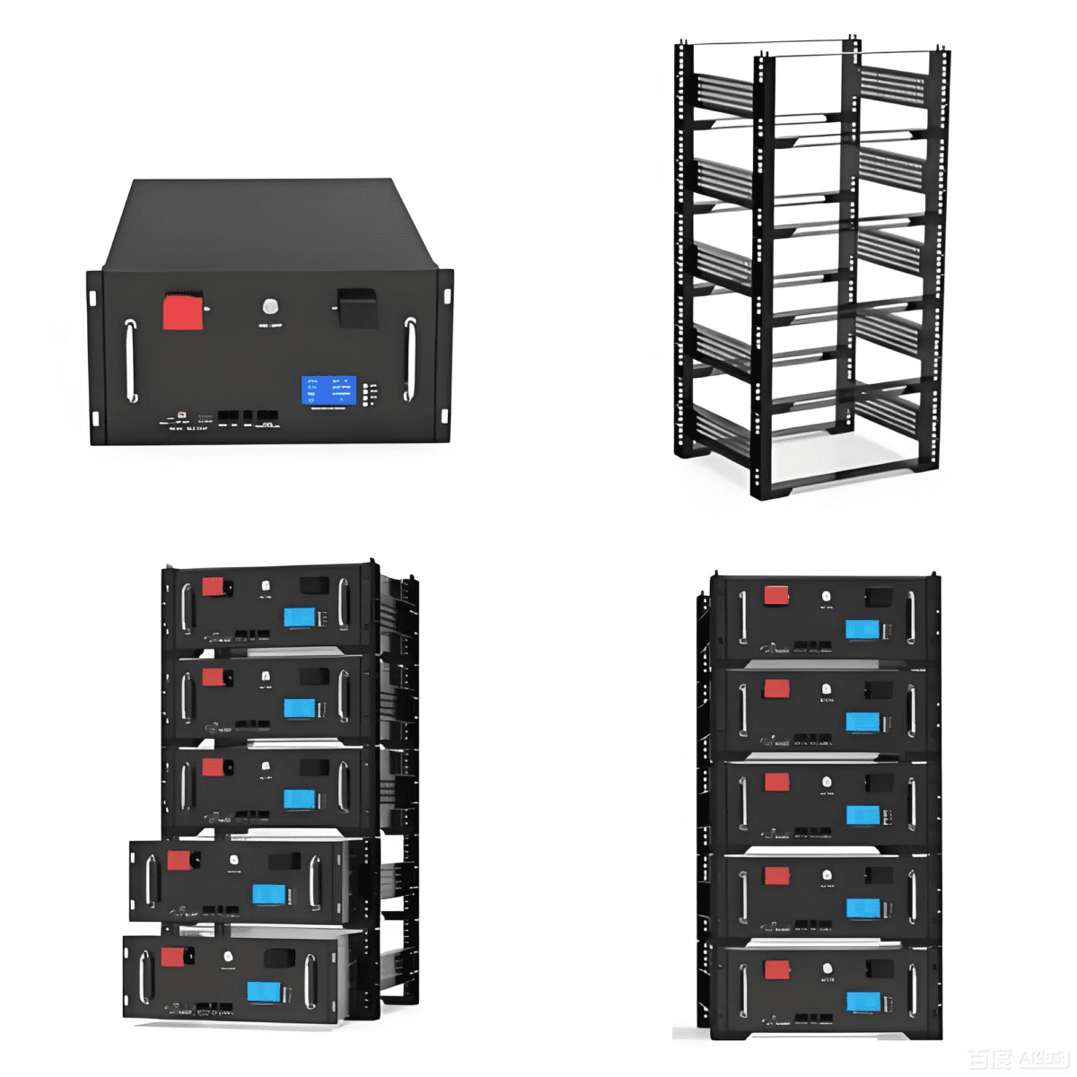 10000WH 200AH Lithium LiFePO4 Rack Battery
