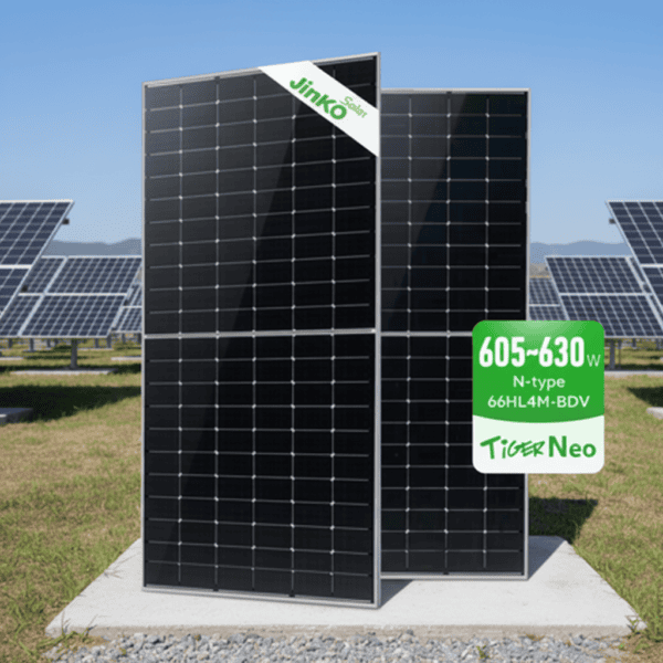 605-630W N-Type Bifacial Solar Panel JINKO Tiger Neo
