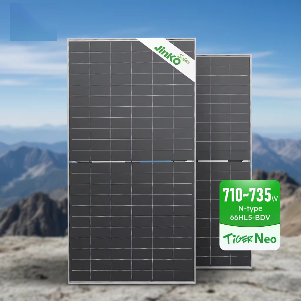 710-735W N-Type Bifacial Solar Panel JINKO Tiger Neo